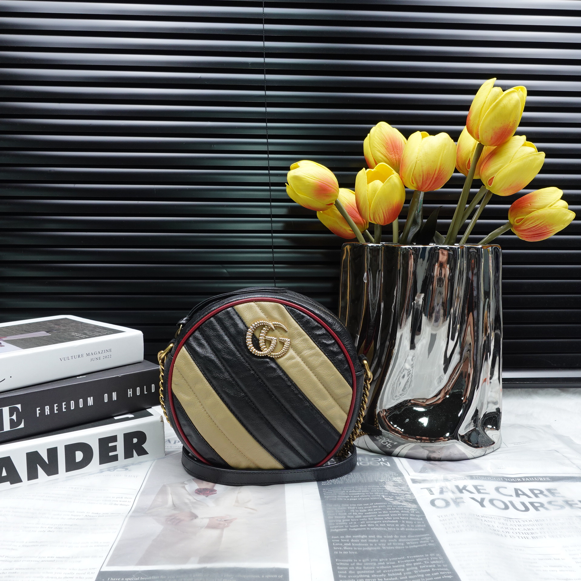 95新 GUCCI/古驰 /单肩包/T10254008