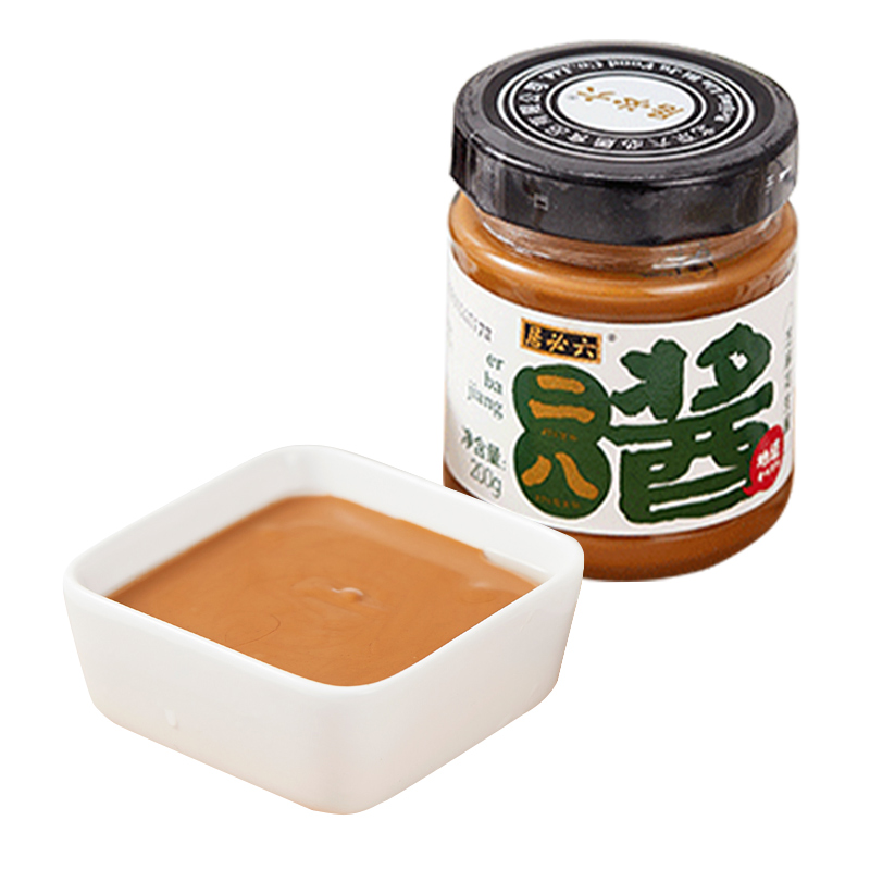 六必居芝麻花生酱二八酱200g厨房调料