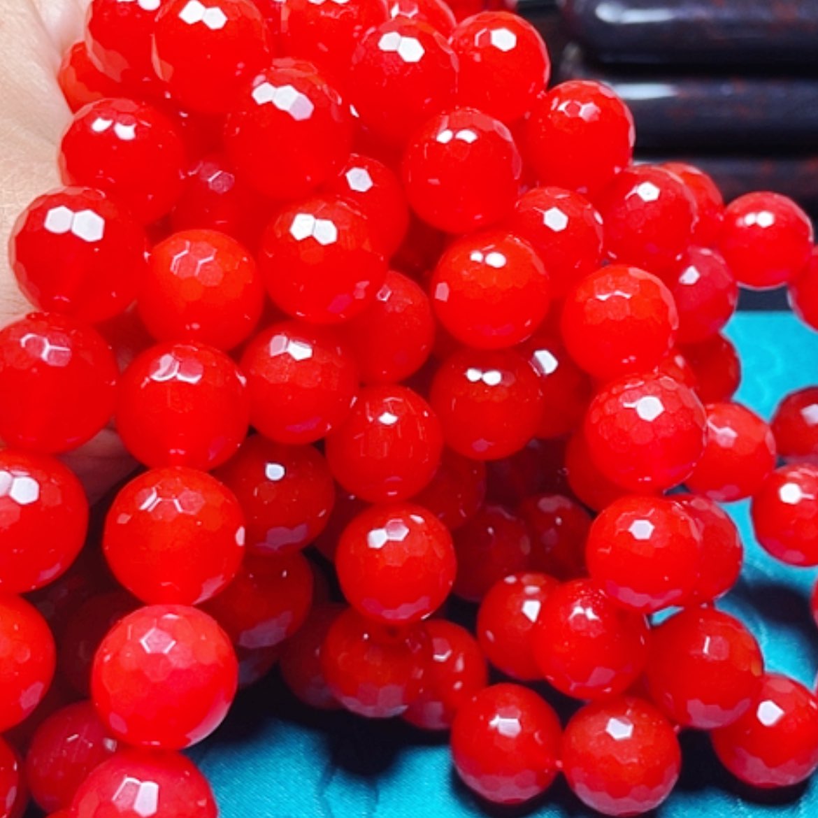 【闪购商品】玛瑙/玉髓颈饰未镶嵌红景天切14