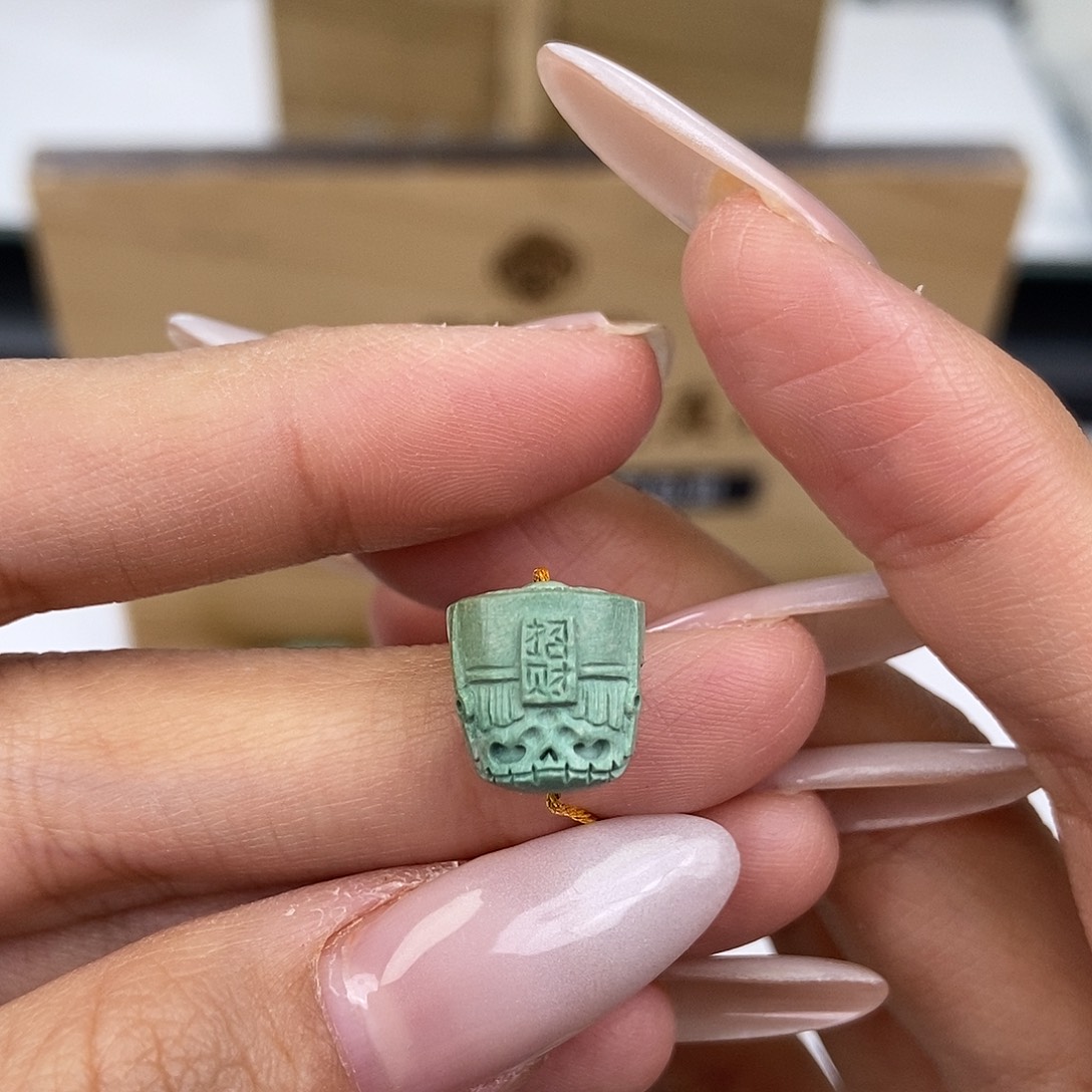 绿松石未镶嵌珠宝半成品