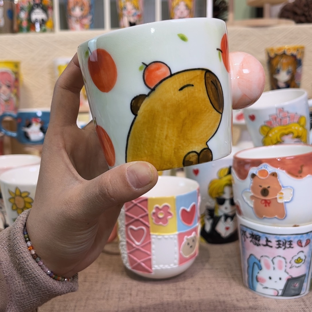 杯子景德镇陶瓷马克杯