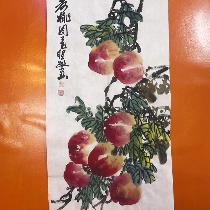 国画张圣敏先生纯手绘作品