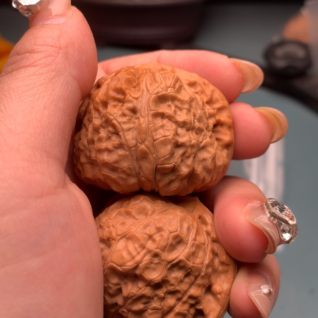 文玩核桃把件双****y色差南瓜30