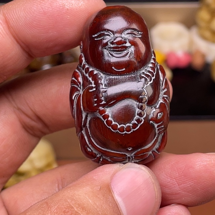 驼骨摆件人工万股