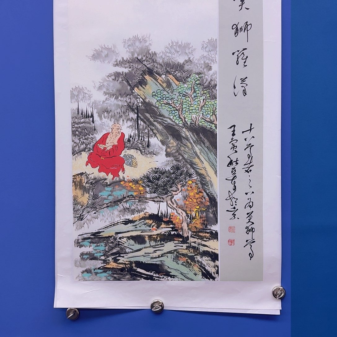 国画多次参加国内外书画