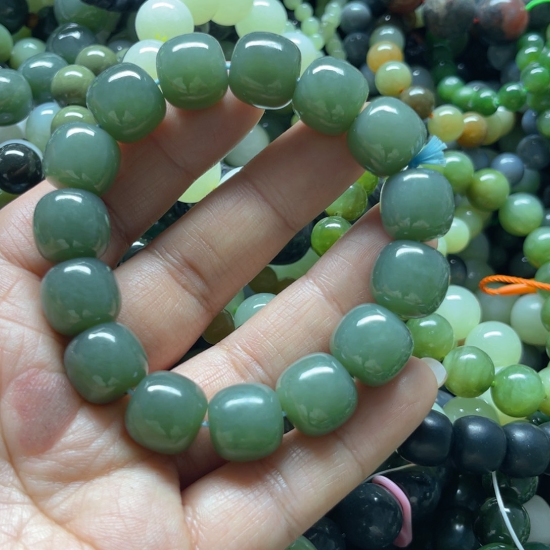 和田玉手链未镶嵌