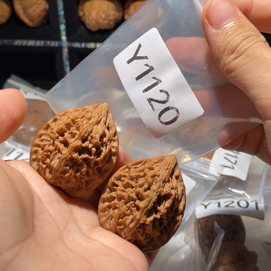 吊坠文玩核桃38➕✖️46.5全品野生秦鸡