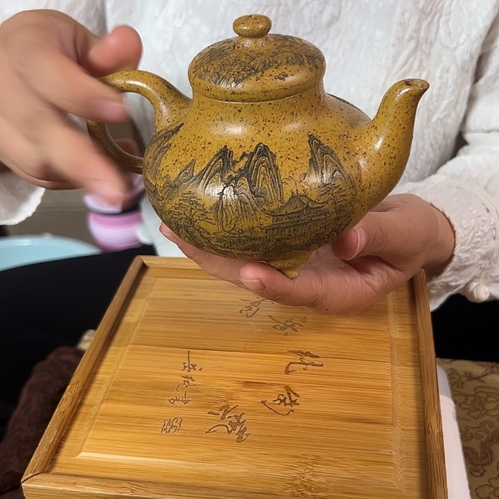 茶壶紫砂原矿紫砂壶