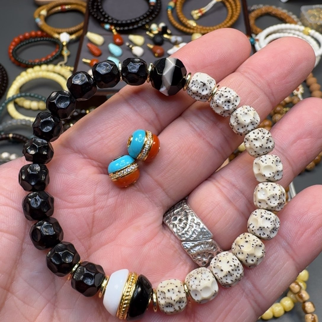 椰蒂手串黑**灰111111111111