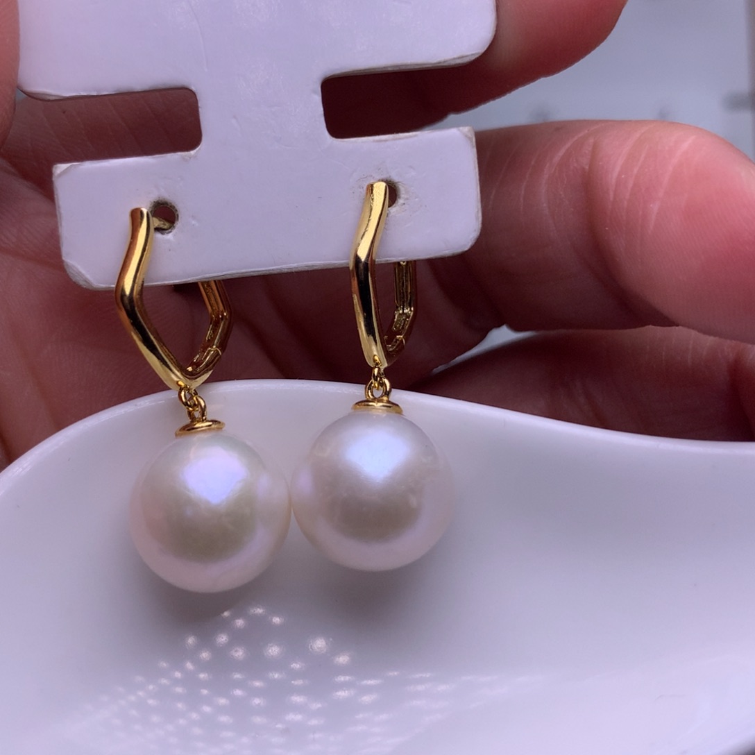 未镶嵌耳饰淡水珍珠