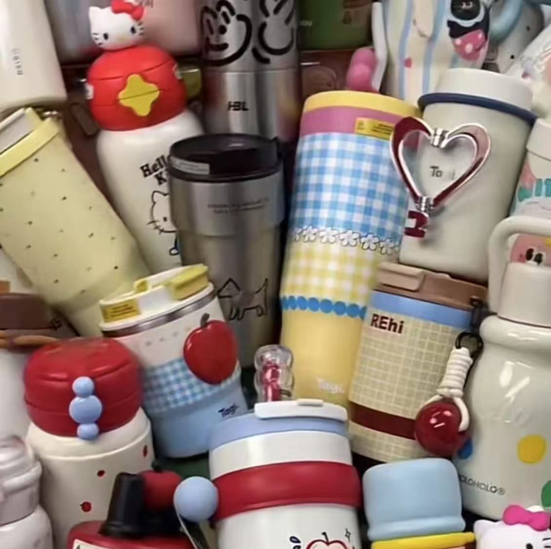 开口笑系列保温杯水杯