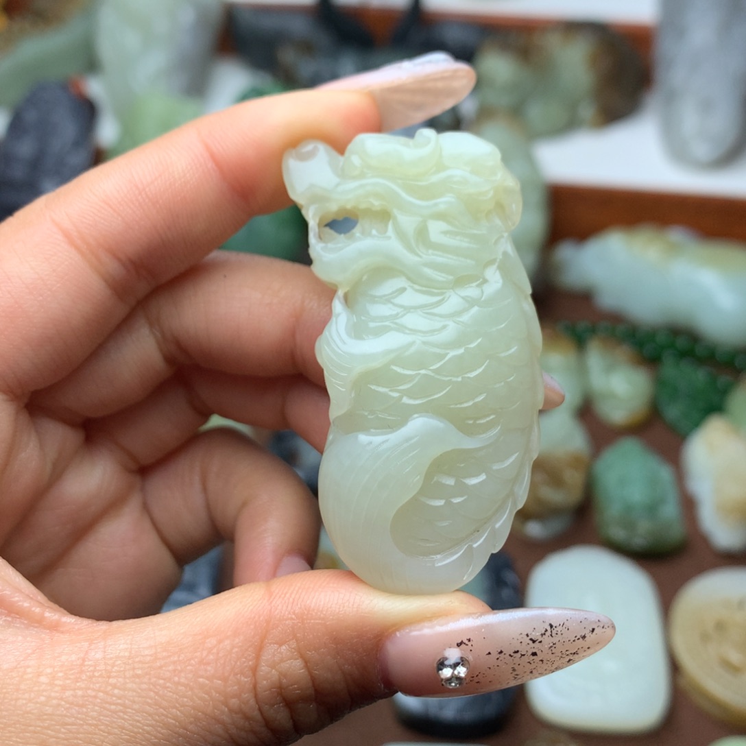 和田玉挂件未镶嵌