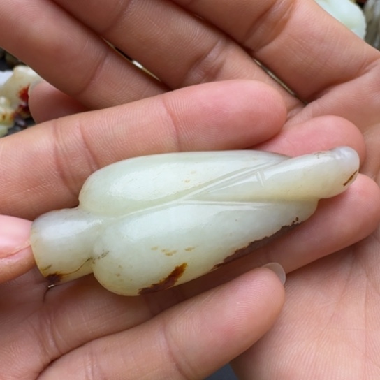 和田玉挂件未镶嵌九*