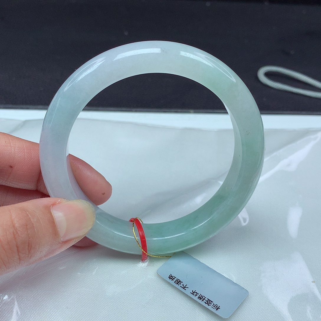 翡翠手镯未镶嵌58圈1754