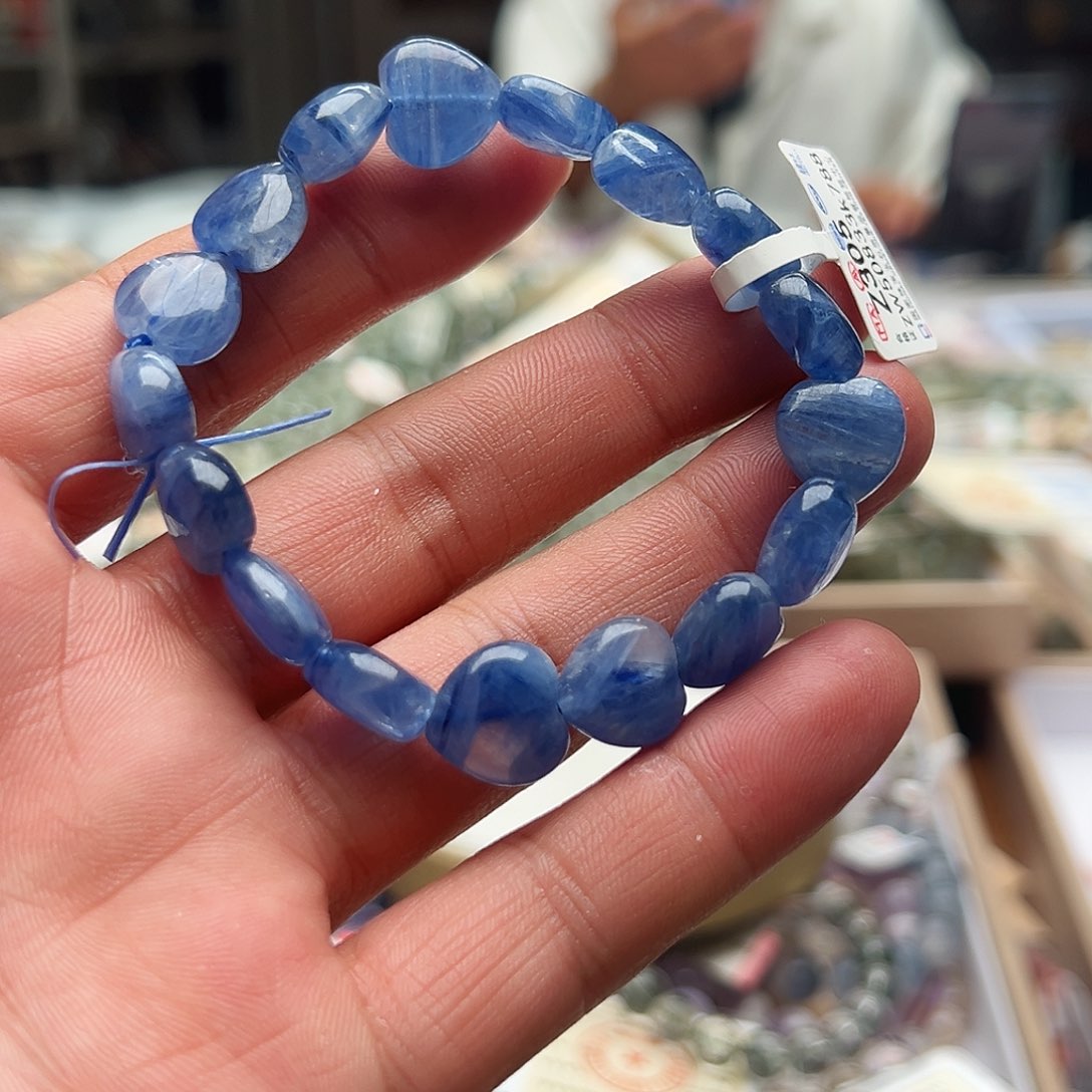 水晶手链未镶嵌蓝鲸爱心