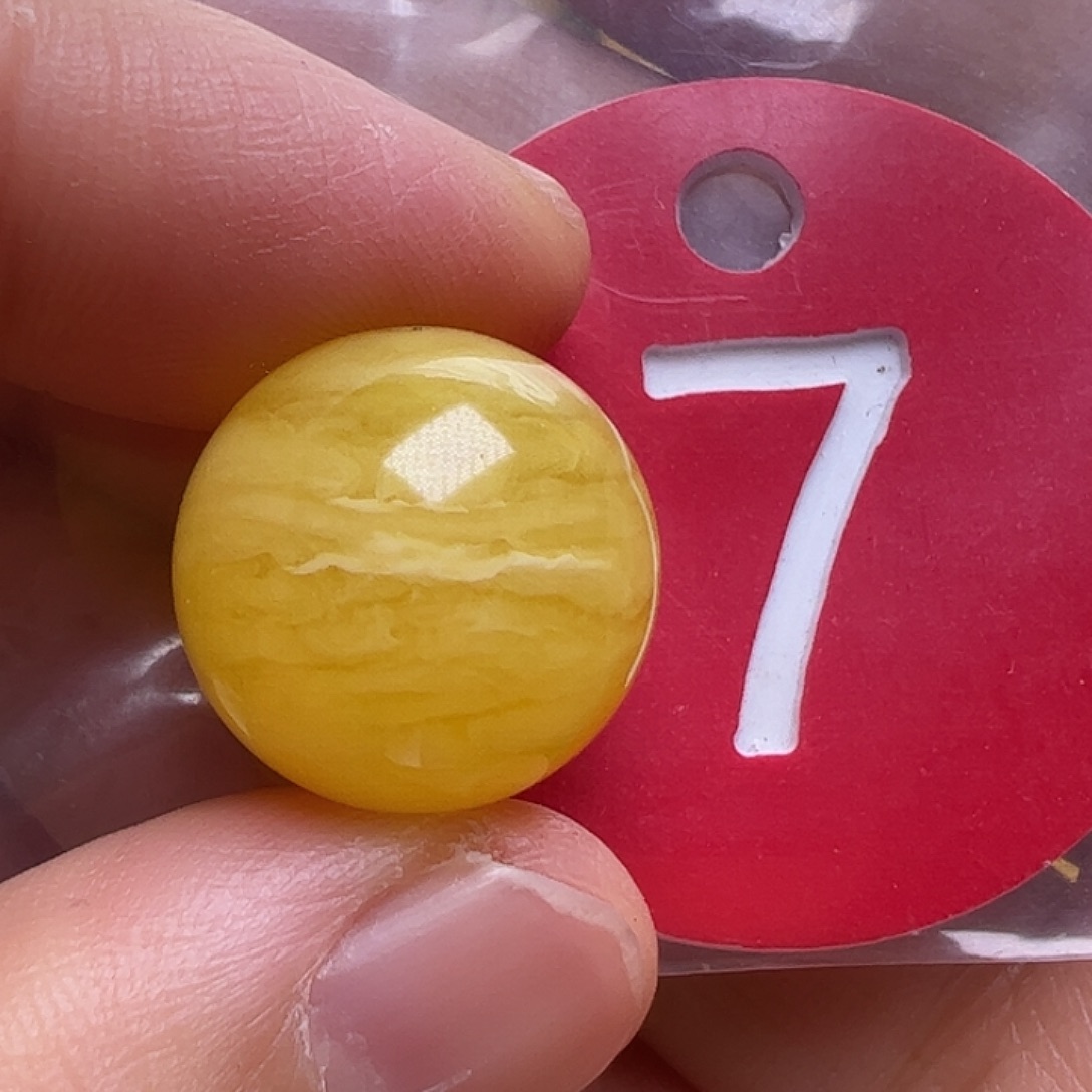 蜜蜡未镶嵌珠宝奇石16m m