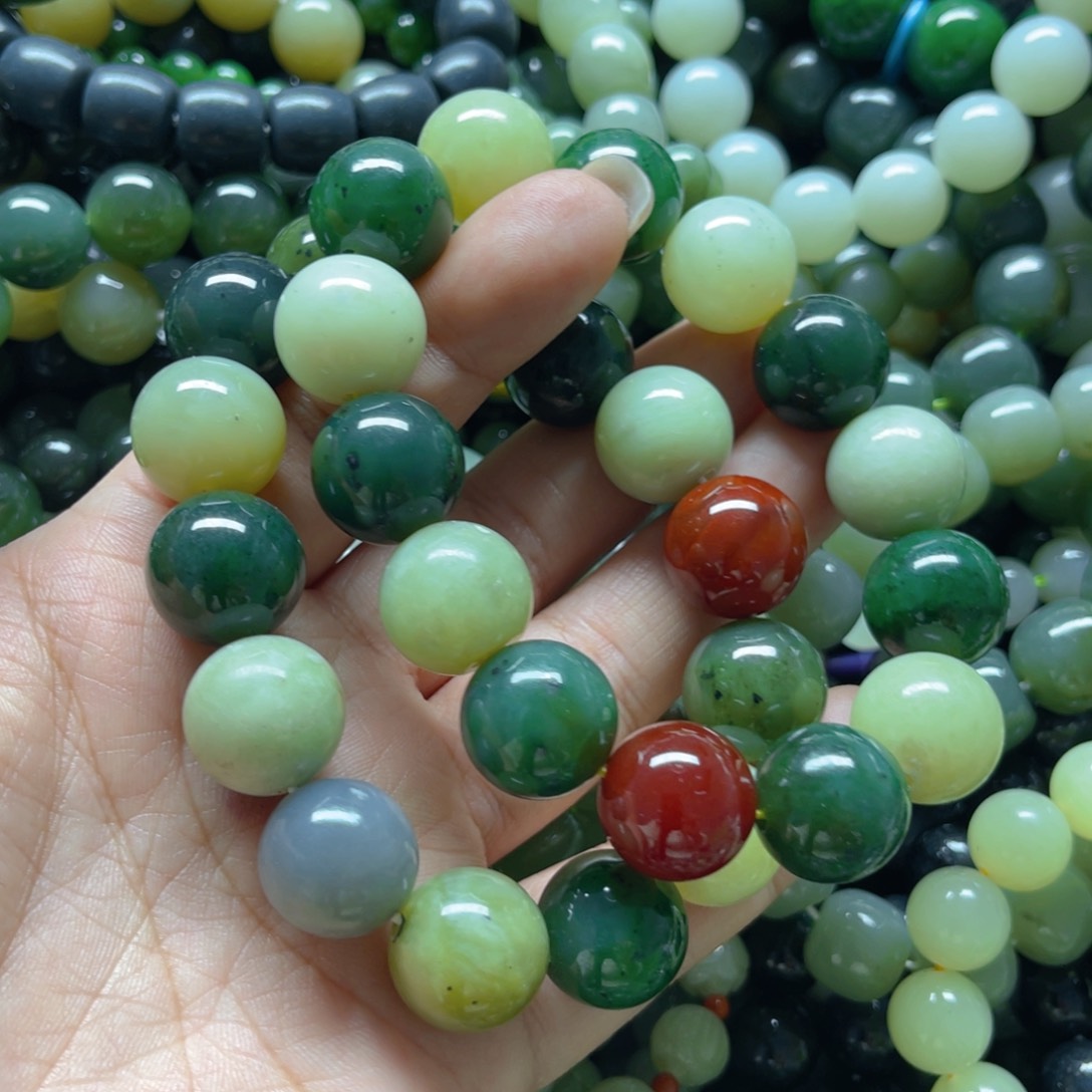 和田玉手链未镶嵌