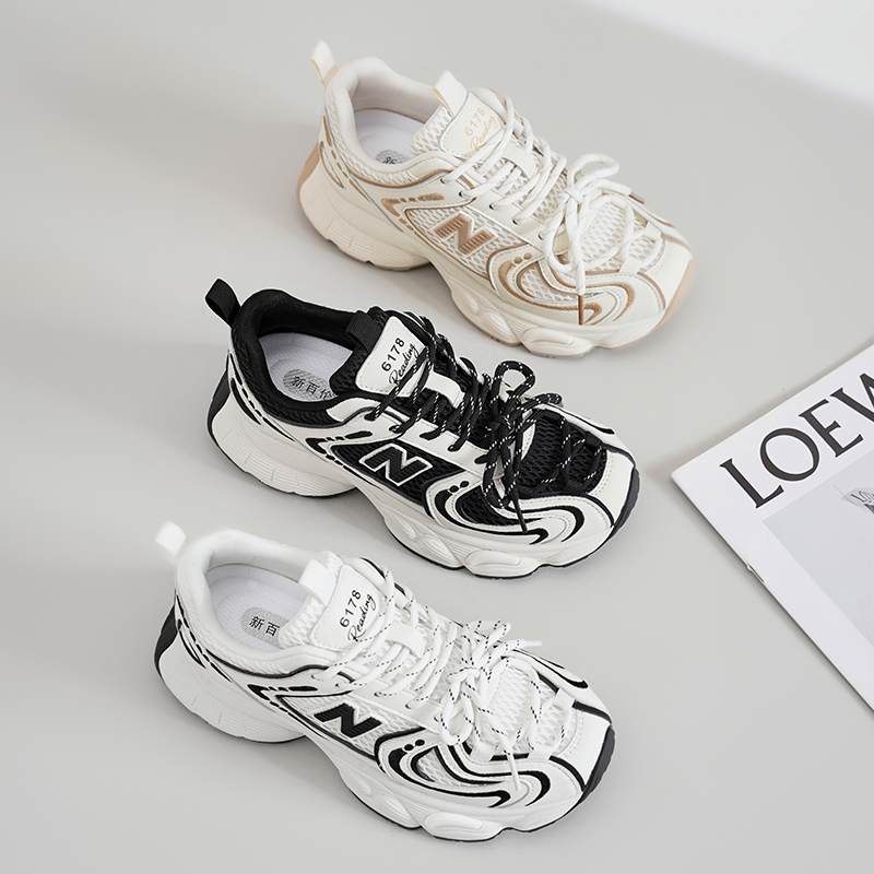 NEW BOLUNE/新百伦秋冬季休闲鞋透气小白鞋女鞋时尚秋季潮鞋