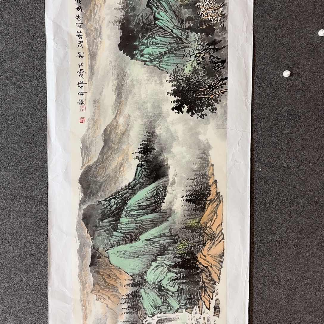 国画杜浩老师手绘作品