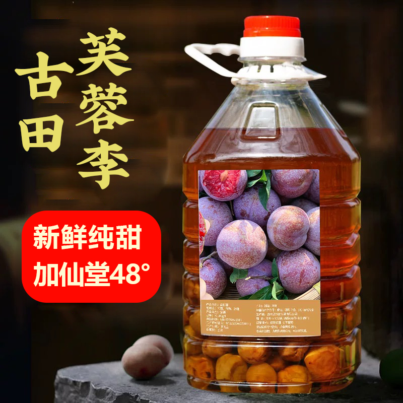 古田芙蓉李子配酒红心李纯甜应季yyds