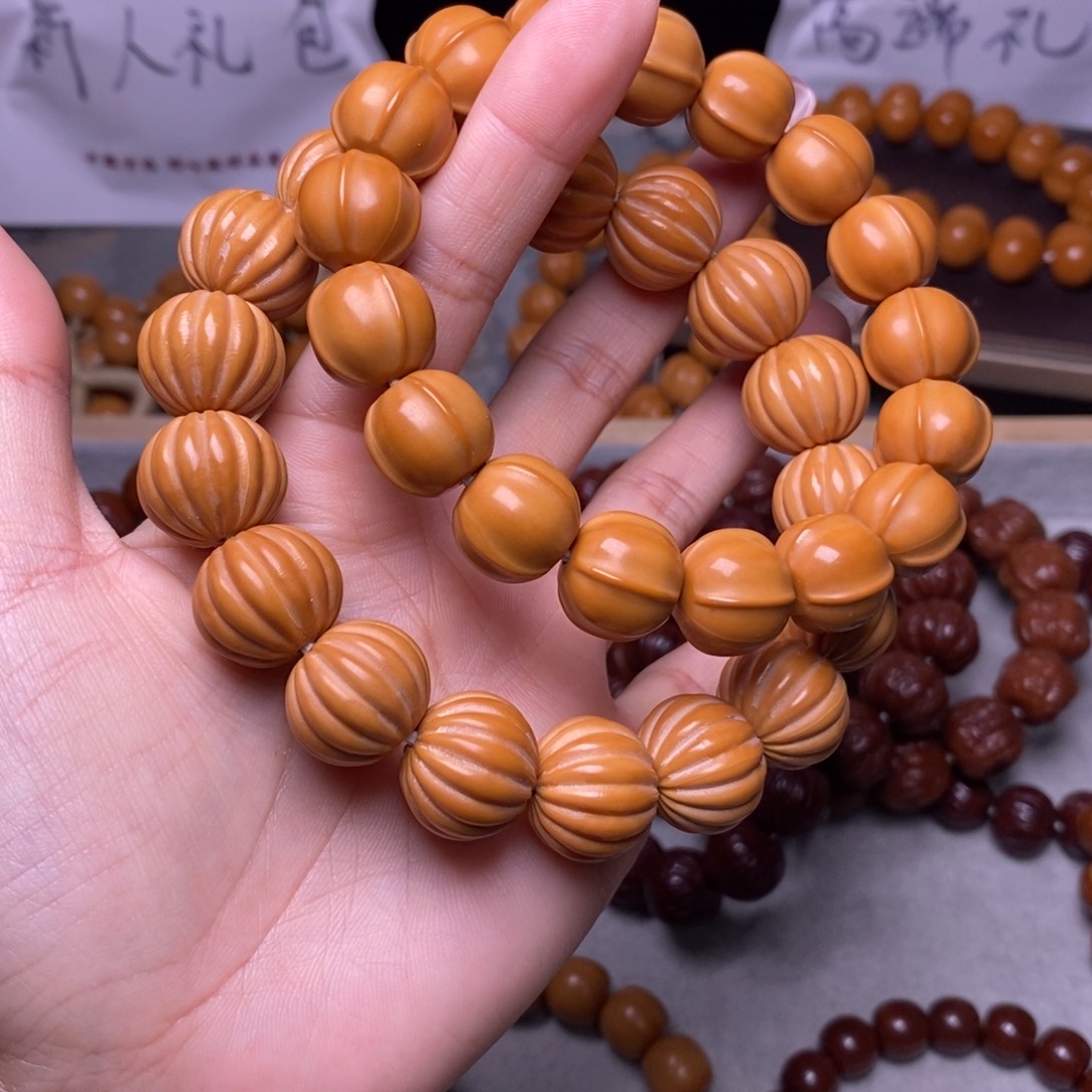 如***腾手串文玩核桃瓜珠鲨鱼