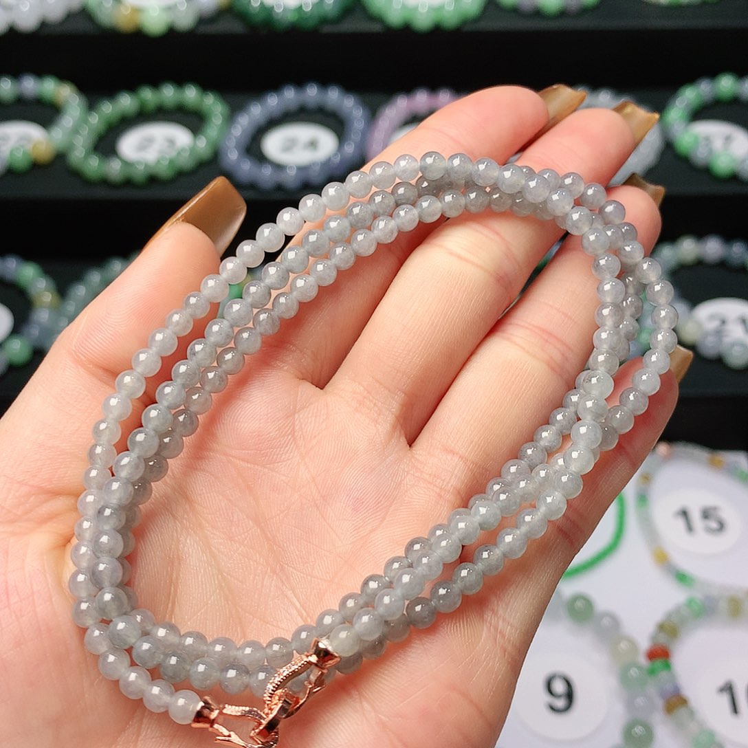 翡翠手链未镶嵌翡翠