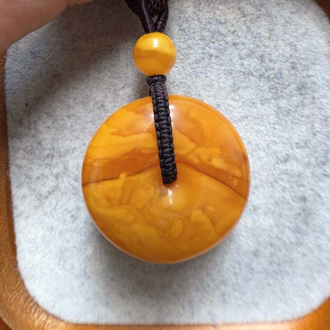 蜜蜡颈饰未镶嵌蜜蜡