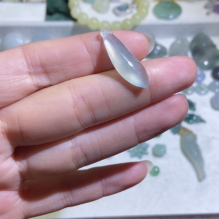 翡翠未镶嵌挂件福瓜