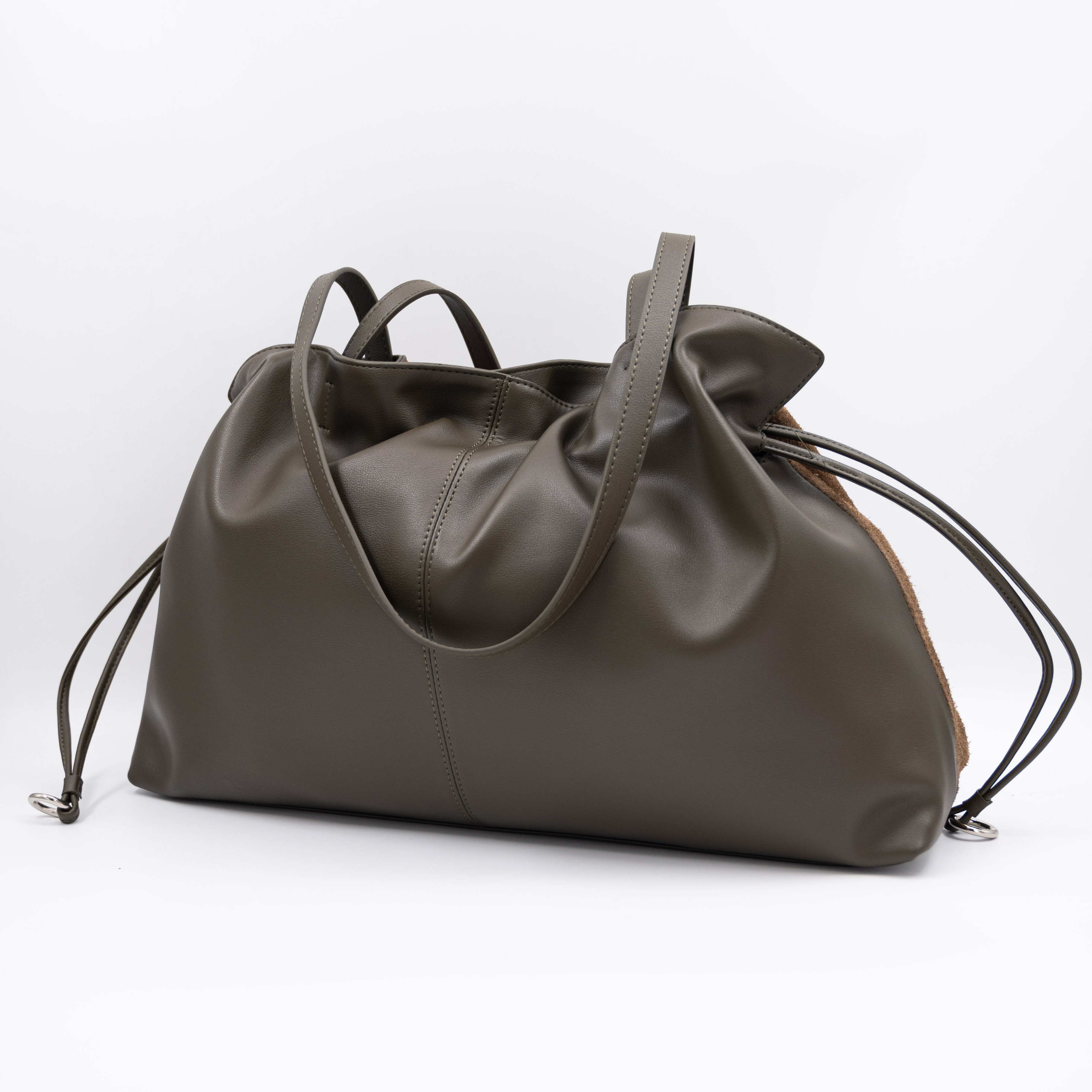 抽绳福袋包宝恩时尚新款百搭气质高级感单肩斜挎TL25932-TL25934