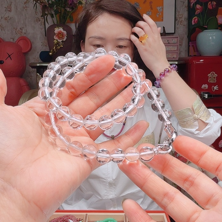 水晶项链未镶嵌项链