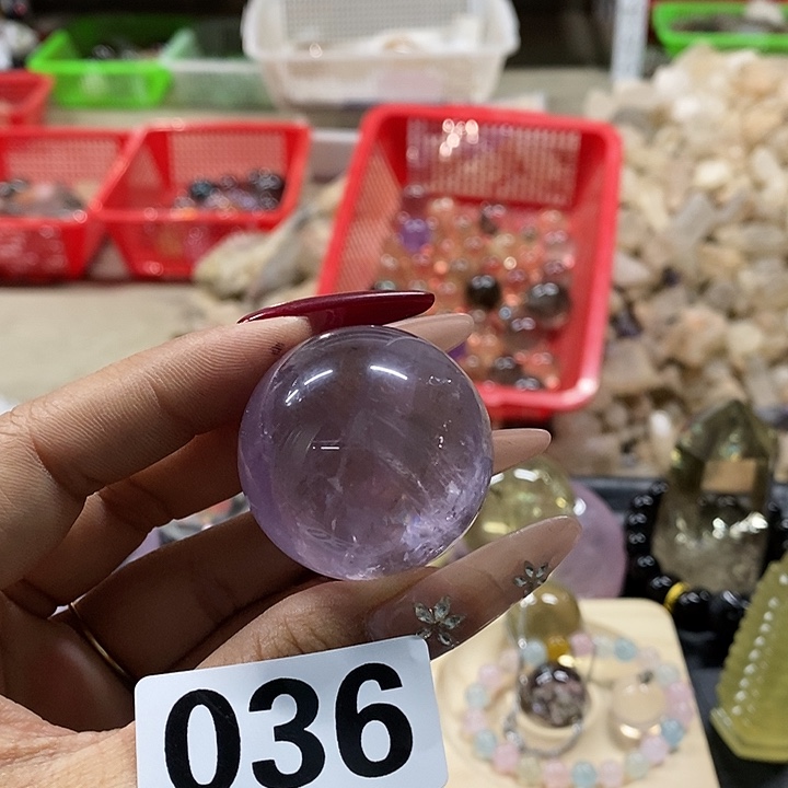 未镶嵌水晶珠宝半成品