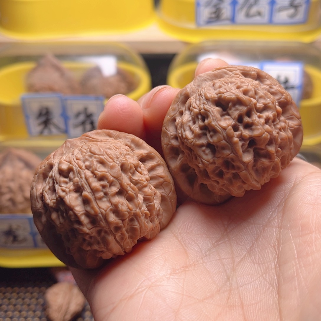 文玩核桃把件朱雀43