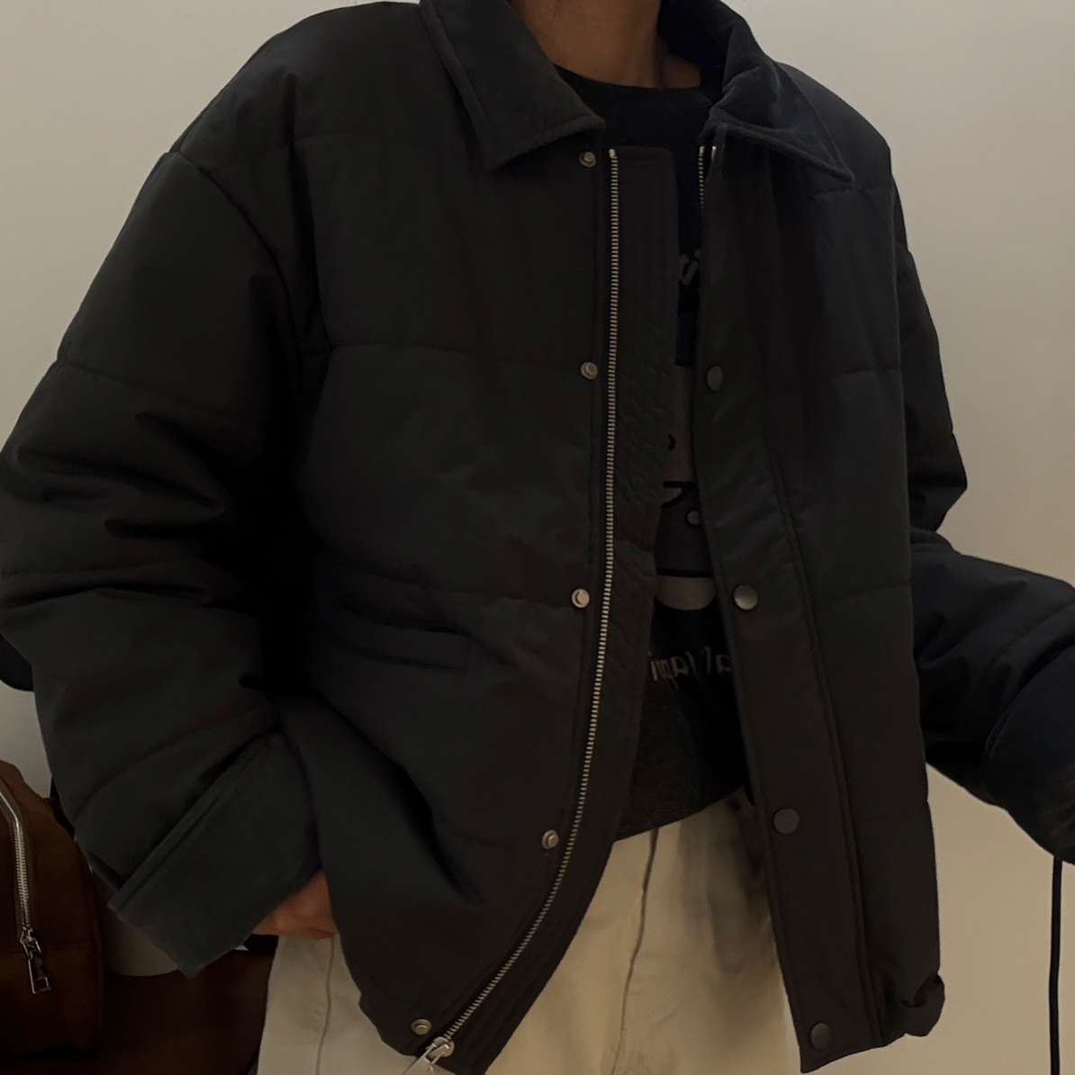 小众品牌高品质复古翻领棉服