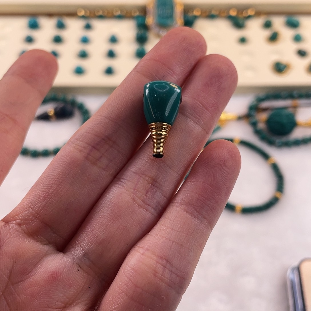 绿松石未镶嵌配饰