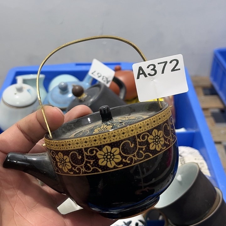 J***叔茶具默认微瑕瓷器、茶具、壶、摆件，介意勿拍 