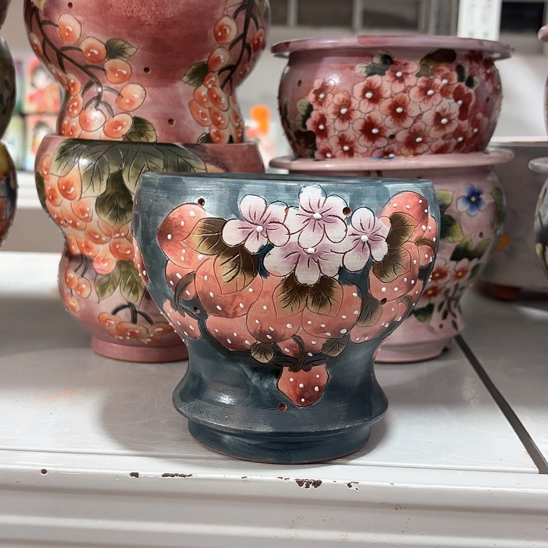 紫砂花盆手工花盆默认微瑕12/12