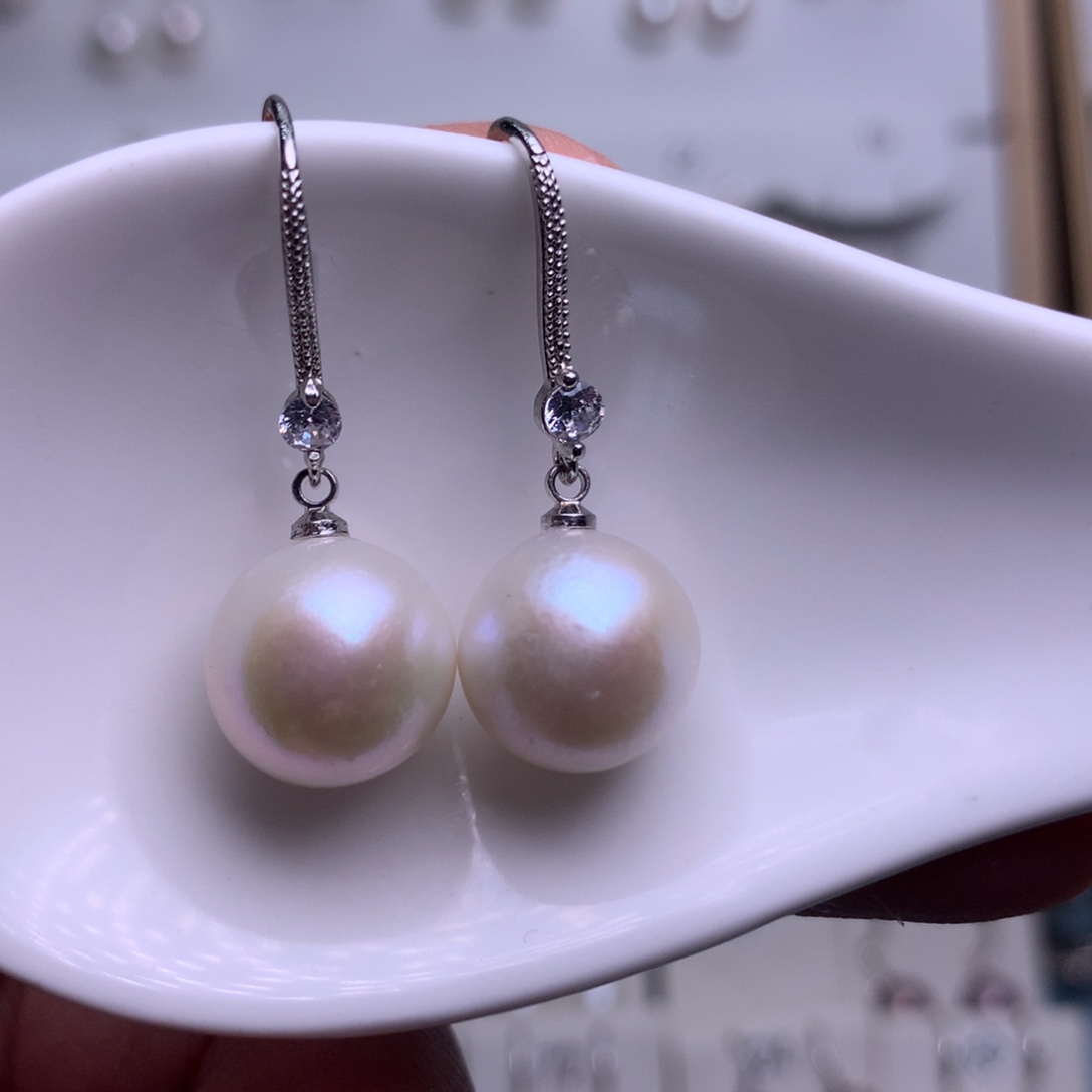 未镶嵌耳饰淡水珍珠