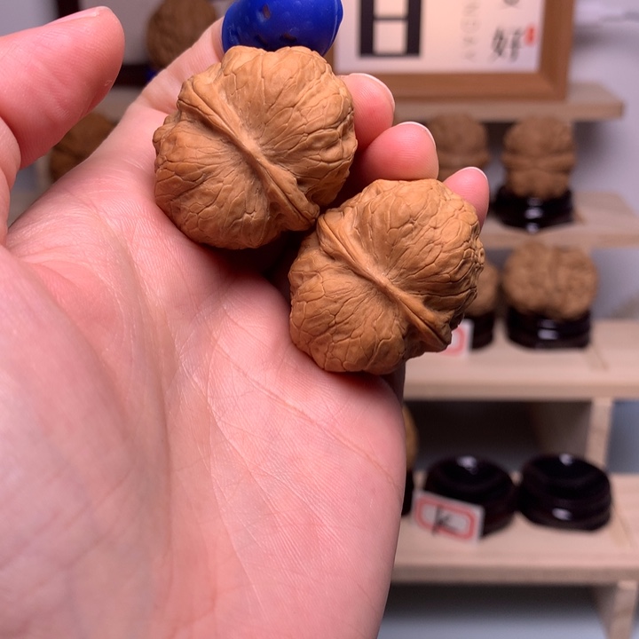 是***你把件文玩核桃6香妃元宝35尺