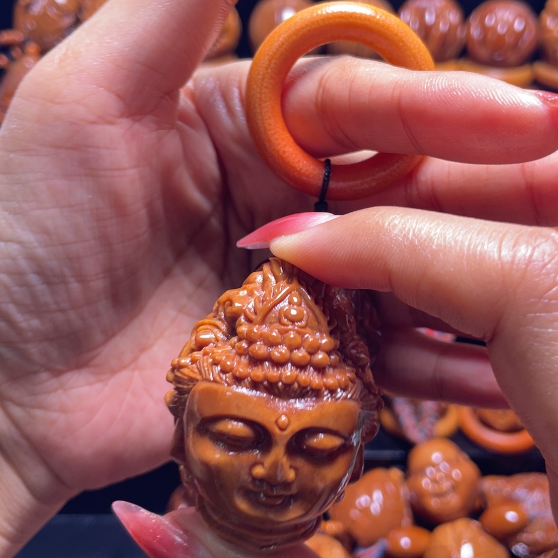 手串/手链橄榄核观音3.8