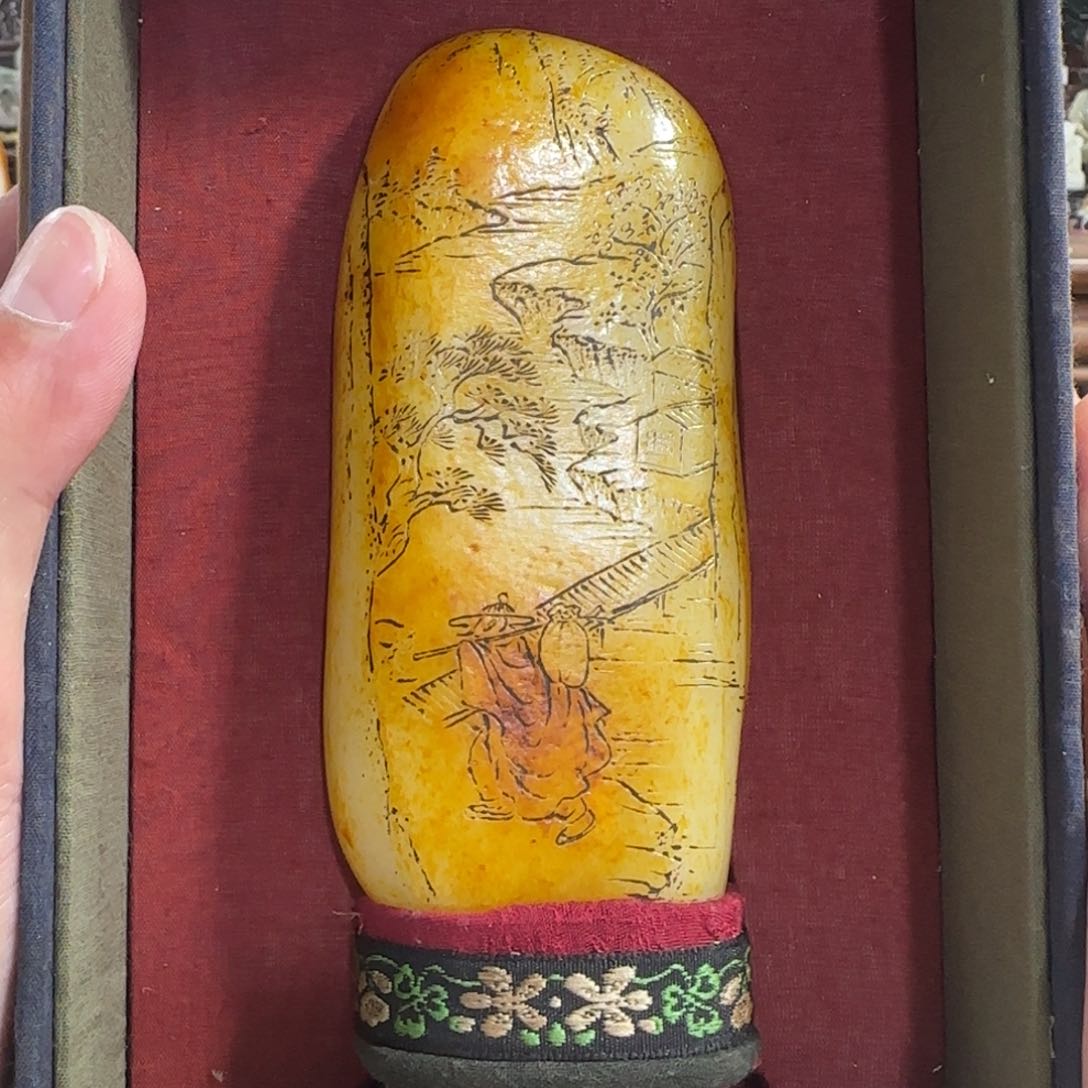 和田玉挂件未镶嵌