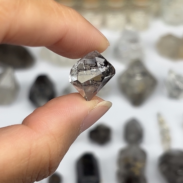 水晶颈饰未镶嵌双尖闪灵钻