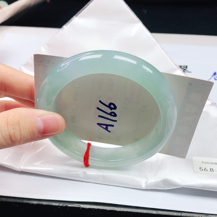 【闪购商品】翡翠手镯未镶嵌天然缅甸a货手镯56+