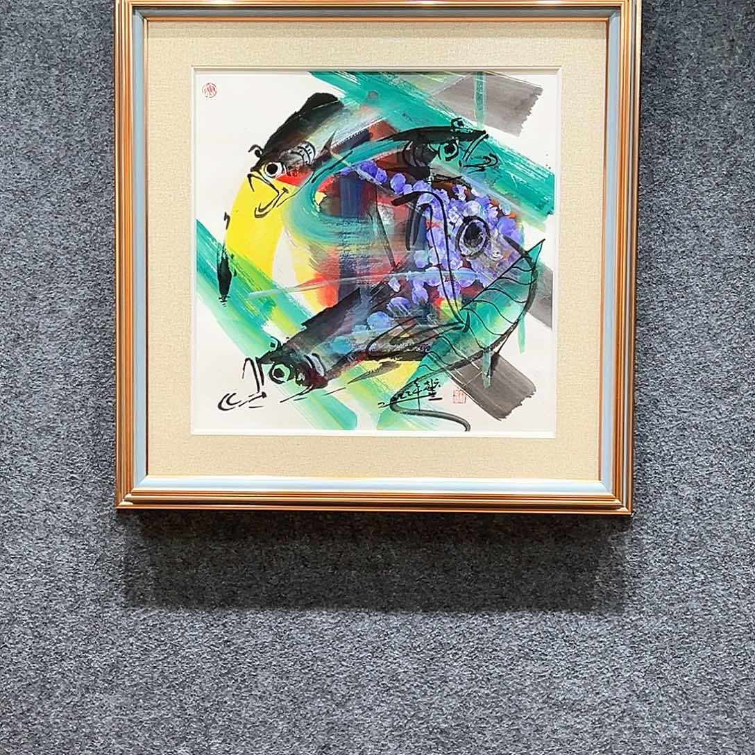国画纯手绘系列画心