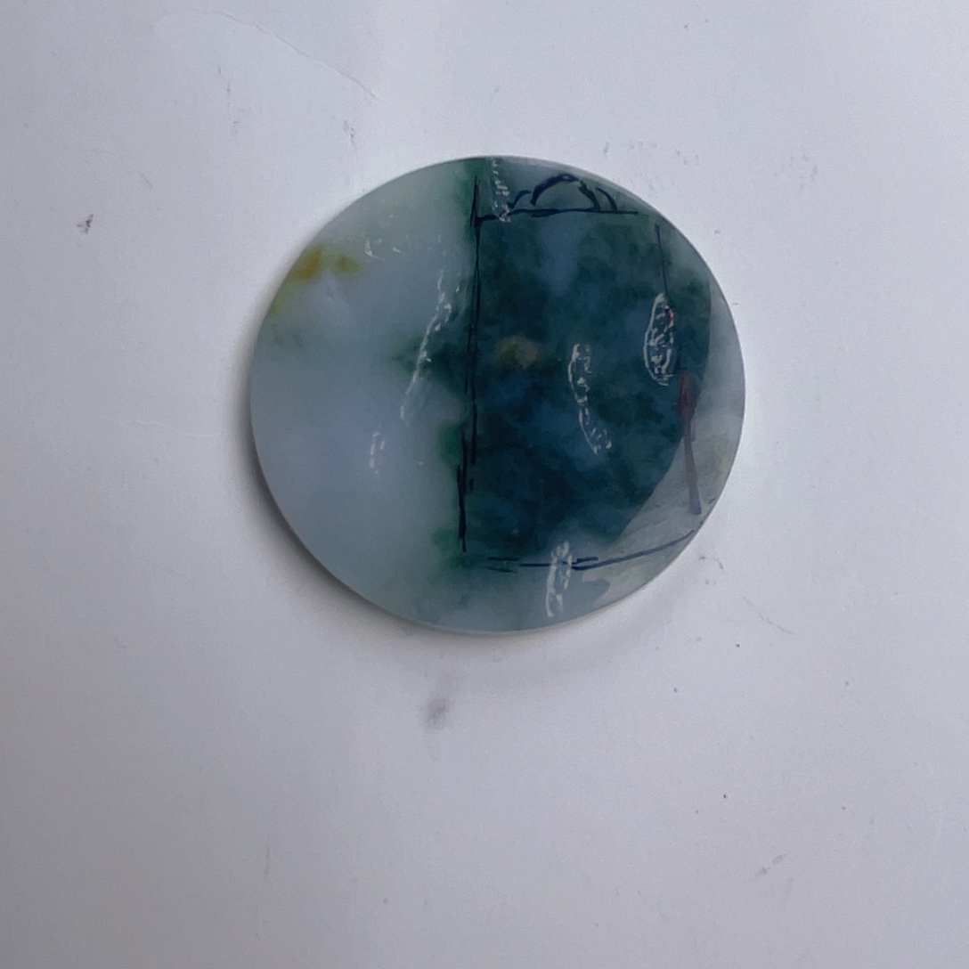 A***惜定制翡翠未镶嵌私人定制退货退一半