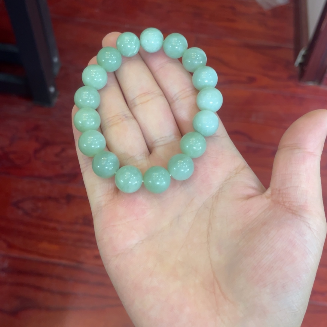 蛇纹石玉未镶嵌手链