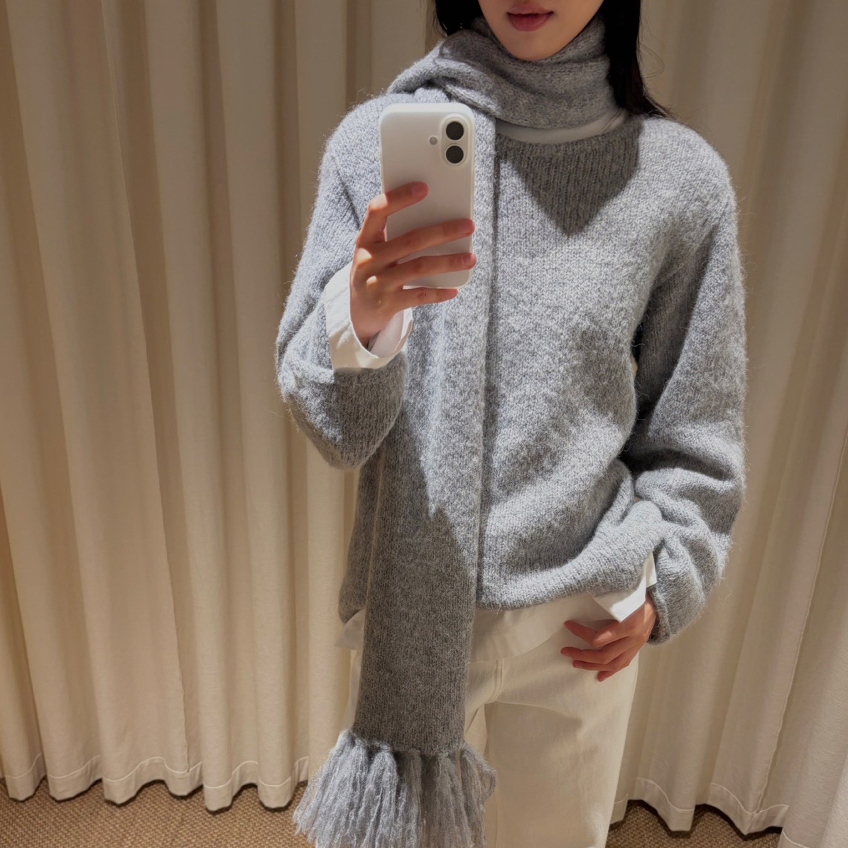 YEARLYPLAN氛围感围巾No退No换