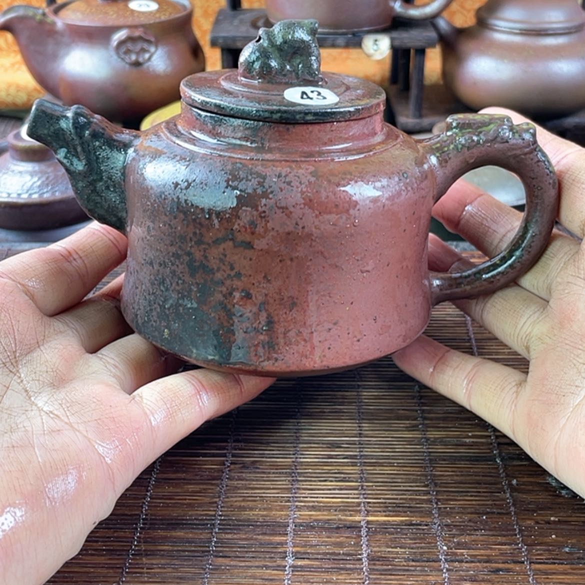 【闪购商品】柴烧茶壶300毫升左右