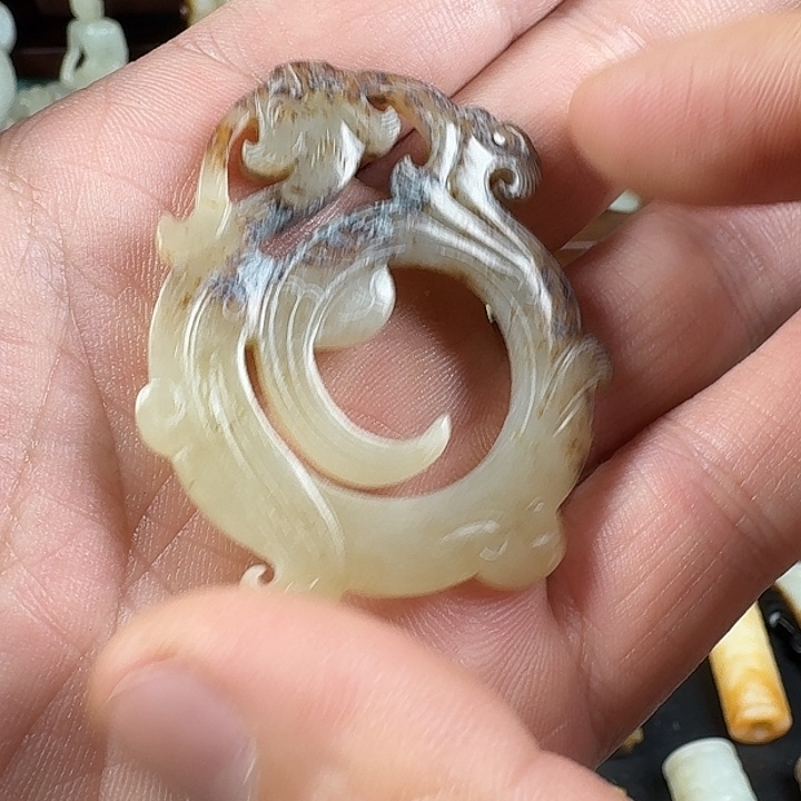 和田玉（糖玉）未镶嵌挂件