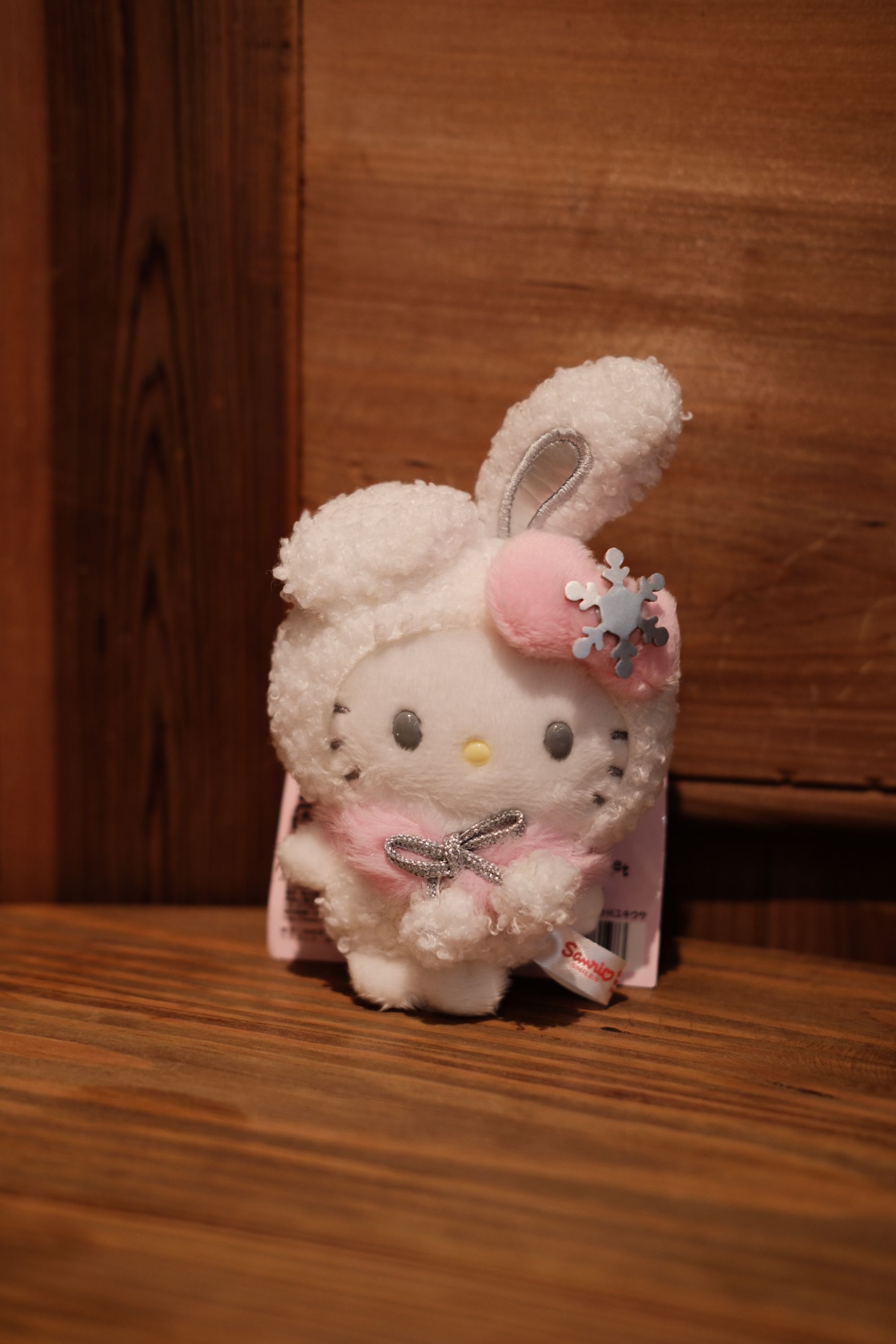 【日版正品】三丽鸥helloKitty冬日雪兔系列雪花雪兔Kitty潮玩挂件
