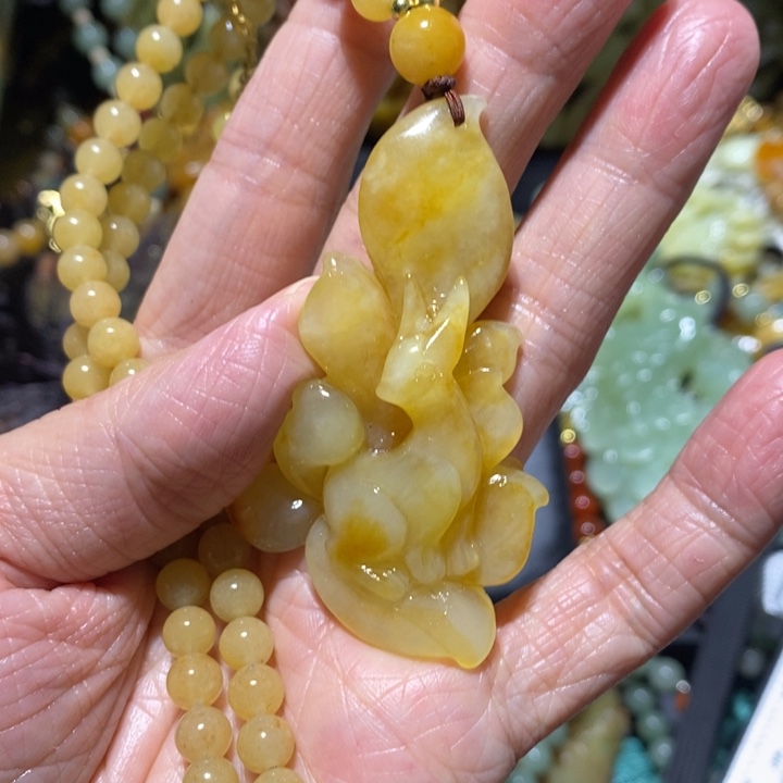 岫玉岫玉吊坠未镶嵌